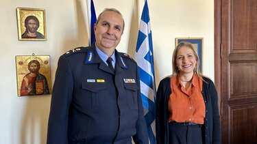 Στην Μ. Κοζυράκη ο νέος Περιφερειακός Διευθυντής Πυροσβεστικών Υπηρεσιών