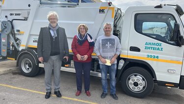 Ένα... δορυφορικό απορριμματοφόρο στον Δήμο Σητείας