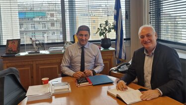 Δήμος Βιάννου: Στο επίκεντρο συνάντησης μεταξύ Μπαριτάκη - Αυγενάκη ζητήματα του Πρωτογενή Τομέα