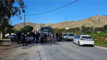 Φορτηγό πάτησε σκύλο στο Χορδάκι – Απέκλεισαν τον δρόμο σε ένδειξη διαμαρτυρίας οι κάτοικοι