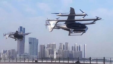 Ιπτάμενο ηλεκτρικό ταξί στους αιθέρες της Κίνας