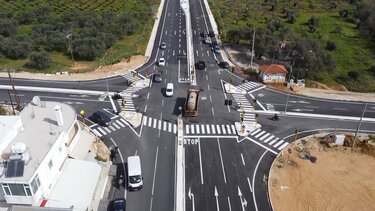 Στην κυκλοφορία από σήμερα ο νέος δρόμος των Μουρνιών 