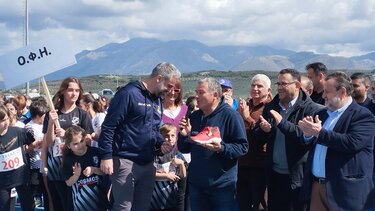 Στους "Μινωικούς αγώνες" ο Μ. Συντυχάκης με κλιμάκιο του ΚΚΕ