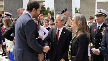 Στο Πολεμικό Κοιμητήριο Φαλήρου για την Ημέρα ANZAC, ο Γιάννης Κεφαλογιάννης