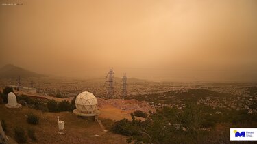 Minerva Red: H επέλαση της αφρικανικής σκόνης από δορυφόρο της NASA