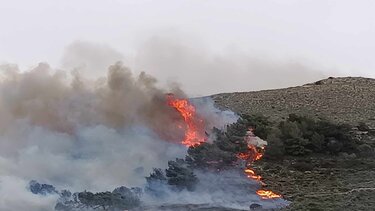 Φωτιά στην Πάρο: Καταφθάνουν δυνάμεις από την Νάξο – Κοντά στα σπίτια οι φλόγες