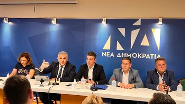 Με Τάσο Γαϊτάνη η διευρυμένη συνεδρίαση της Νομαρχιακής Ηρακλείου της Ν.Δ