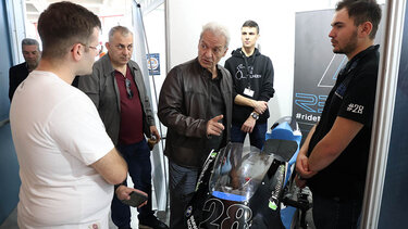 Ο Αλέξης Καλοκαιρινός στην 3η Ολυμπιάδα Ρομποτικής 