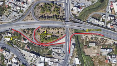 ΒΟΑΚ: Νυχτερινές εργασίες στον κόμβο Γιόφυρου 