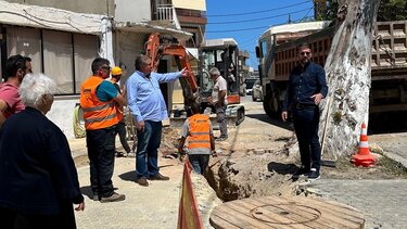 Στο έργο ανάπλασης στο Τσαλικάκι ο Μενέλαος Μποκέας