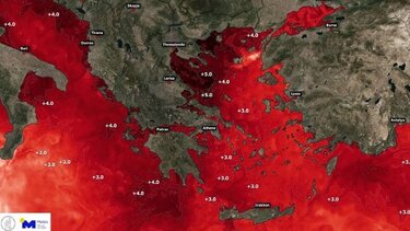 Ανατ. Μεσόγειος: Σε ακραία υψηλά επίπεδα η θερμοκρασία στην επιφάνεια της θάλασσας