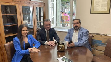 Νέο Δικαστικό Μέγαρο και οι συνέπειες της αυστηροποίησης των ποινών στην συνάντηση Βατσινά με τον πρόεδρο και τον γ.γ. του Δικηγορικού Συλλόγου Ηρακλείου