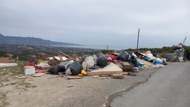 "Καμπανάκι" για την αυτοσχέδια χωματερή