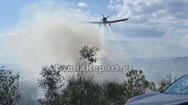 Πυρκαγιά στον ΧΥΤΑ της Λαμίας