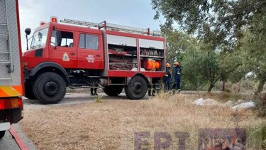 Αντιμετωπίστηκε άμεσα η φωτιά σε χαμηλή βλάστηση στην Κω