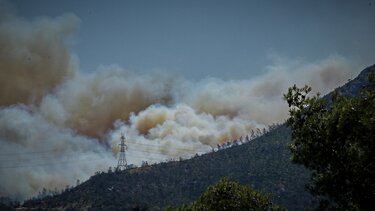  Φωτιά στην Πάρνηθα: Χωρίς ενεργό μέτωπο - Την εντόπισαν drones της Πυροσβεστικής