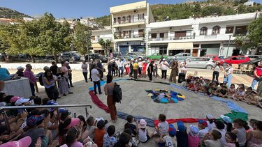 Οι μαθητές στο Μαλεβίζι έστειλαν το δικό τους μήνυμα για την προστασία του περιβάλλοντος