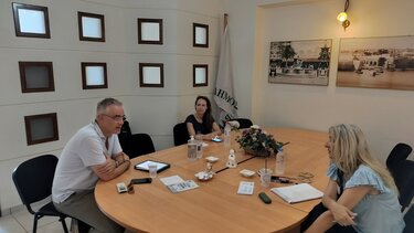 Το οξύ ζήτημα του νερού συζήτησε ο Δημήτρης Δουλουφάκης