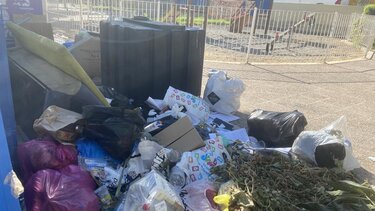 Αγανάκτηση για την κατάσταση με τα σκουπίδια - Φωτογραφίες 