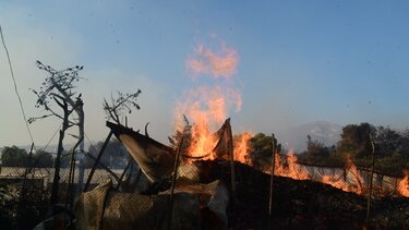 Φωτιά στην Αττική: Αναφορές για αγνοούμενη γυναίκα στα Βριλήσσια