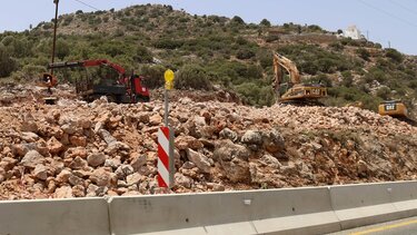 Διακοπή κυκλοφορίας την Τετάρτη στο τμήμα του ΒΟΑΚ Νεάπολη - Άγιος Νικόλαος