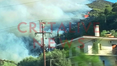 Μαίνεται η φωτιά στο Ξυλόκαστρο - Κοντά σε σπίτια οι φλόγες 