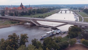Συναγερμός στη Γερμανία: Κατέρρευσε γέφυρα στη Δρέσδη - Βυθίστηκε τμήμα 100 μέτρων