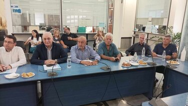 Στη συνεδρίαση του «Ελληνικού Δικτύου Ανθεκτικών Πόλεων» ο Π. Μπαριτάκης