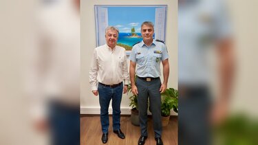 Συνάντηση Περιφερειάρχη Κρήτης με τον Γενικό Αστυνομικό Διευθυντή 