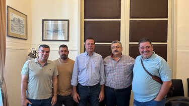 Για τα προβλήματα της Νέας Κυδωνίας ενημερώθηκε ο Αντιπεριφεριεάρχης 