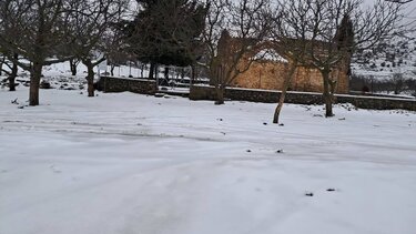 Οροπέδιο Λασιθίου, Χιόνι