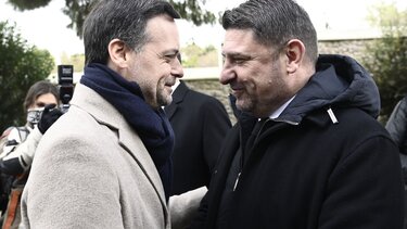 Χάρης Δούκας, Νίκος Χαρδαλιάς