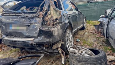 Δυστύχημα Χανιά, Συντρίμμια