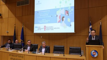 Παπαστεργίου Δημήτρης, Περιφέρεια Κρήτης