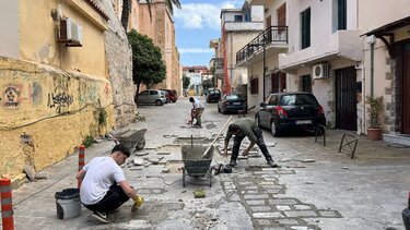 Εργασίες λιμάνι Χανιά