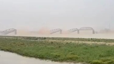 Μιανμάρ, Σεισμός, Γέφυρα, Κατάρρευση