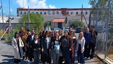 Εκπαιδευτική Επίσκεψη των Φοιτητών του Κολλεγίου Κρήτης MBS στο Κατάστημα Κράτησης Νέας Αλικαρνασσού