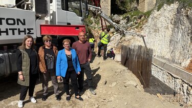 Οδικά έργα, Μαρία Λιονή