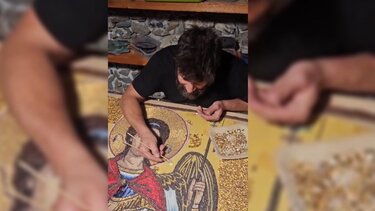 Αλέξης Γεωργούλης, Αγιογράφος