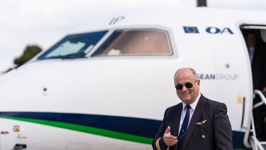 Το Καστελλόριζο τιμά την Olympic Air και τον Κυβερνήτη Θανάση Μαζαράκη στην τελευταία του πτήση