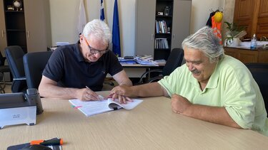 Αλέξης Καλοκαιρινός, Μηνάς Μαυροειδής