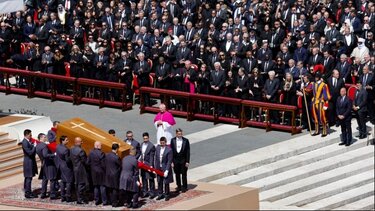 Κηδεία, Πάπας Φραγκίσκος