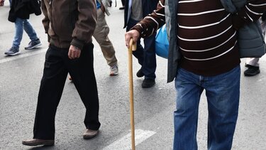 Πολιτικοί Συνταξιούχοι, Απεργία