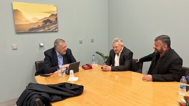 συνάντηση Δημάρχων με τον Υφυπουργό Υποδομών