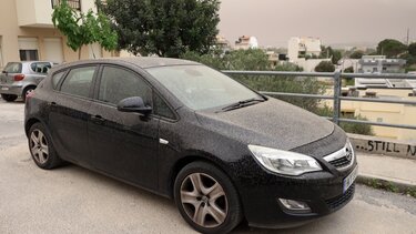 Αυτοκίνητα, αφρικανική σκόνη