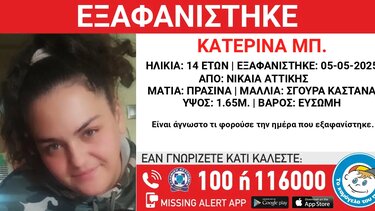 Εξαφάνιση, Κατερίνα, Νίκαια