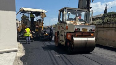 Ηράκλειο: Συνεχίζονται οι ασφαλτοστρώσεις - Ποιοι δρόμοι θα είναι κλειστοί