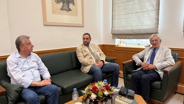 Αρναουτάκης με Διοικηση ΠΑΓΝΗ