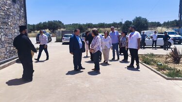 Δήμος Μινώα Πεδιάδας: Στη Σχολή Κεραμικής Τέχνης, η Λίνα Μενδώνη