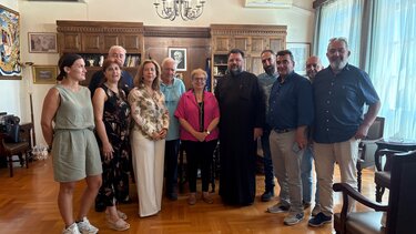 Ρέθυμνο αντιπροσωπεία Ατσιποπουλου Αντιπεριφερειάρχης